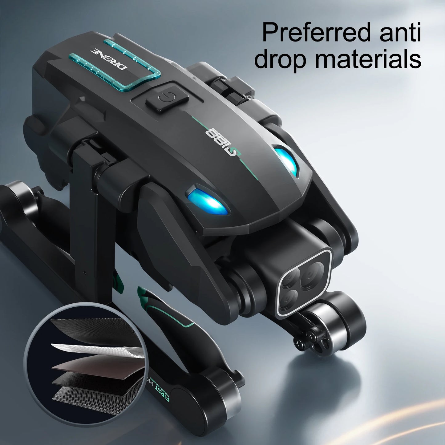 GPS Dron Drone S188 Wifi Fpv Professional Quadcopter Racing Drones with Camera Brushless Obstacle Avoidance Helicopter Toys Boys
