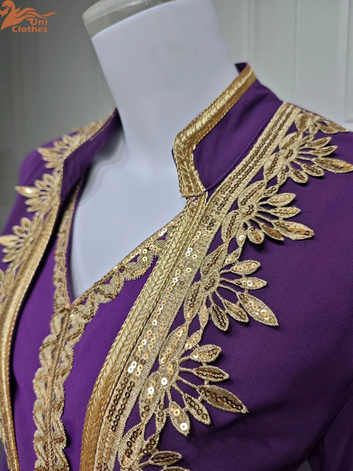 Muslim Sets Women Embroidery Evening Dress Dubai Abaya Turkey Kaftan Eid Djellaba Ramadan Morocco Caftan Jalabiya Vestido AB422