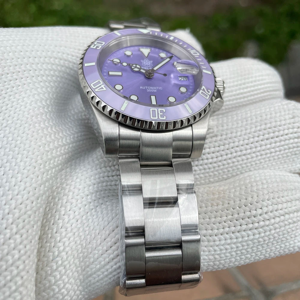 STEELDIVE New Color Scheme Classic Water Ghost SD1953 Swiss BGW9 Luminous NH35 Movement 30Bar Waterproof Mechanical Wristwatch