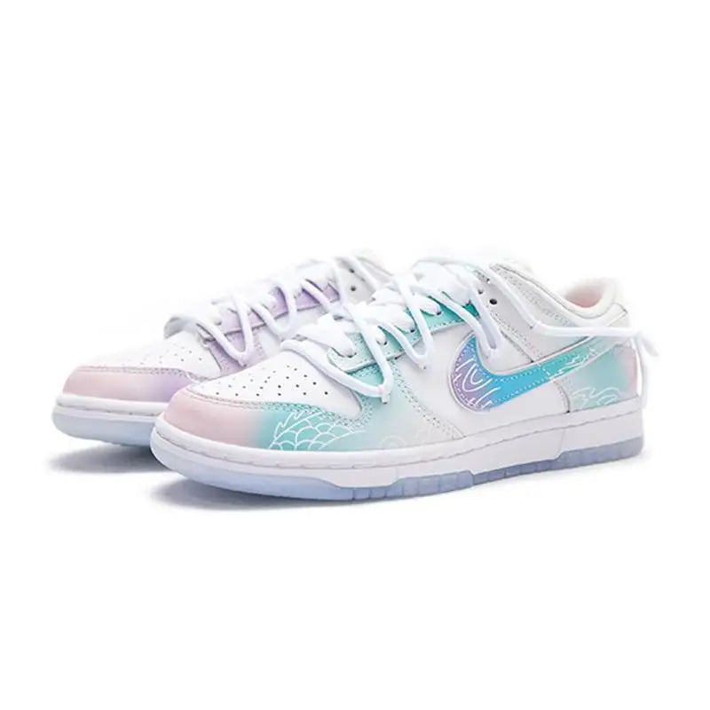 【Customize】Nike Dunk Skateboarding Shoes Women's Sneakers shoes FJ7743-194