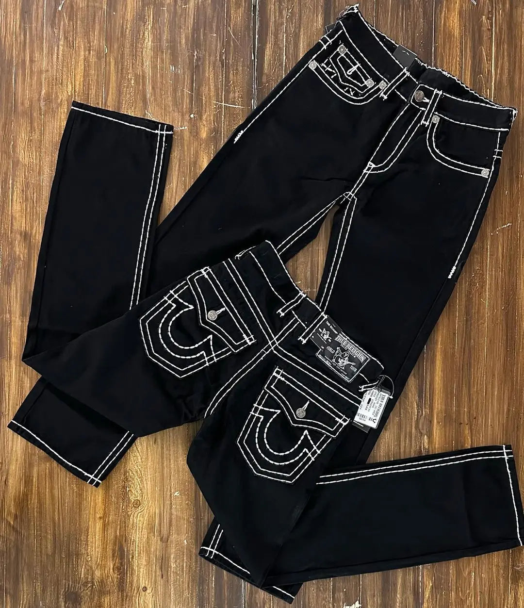 Hip Hop Street Leisure Denim Pants Beautiful Y2k Vintage Gothic Fashion Embroidered Straight Leg Wide Leg Jeans Men Clothing
