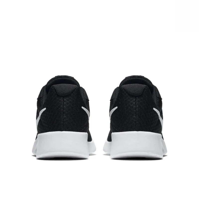 Nike Tanjun Black White Unisex Summer Mesh Breathable Non-slip Cushioning Men Women Running Shoes Casual Sneakers