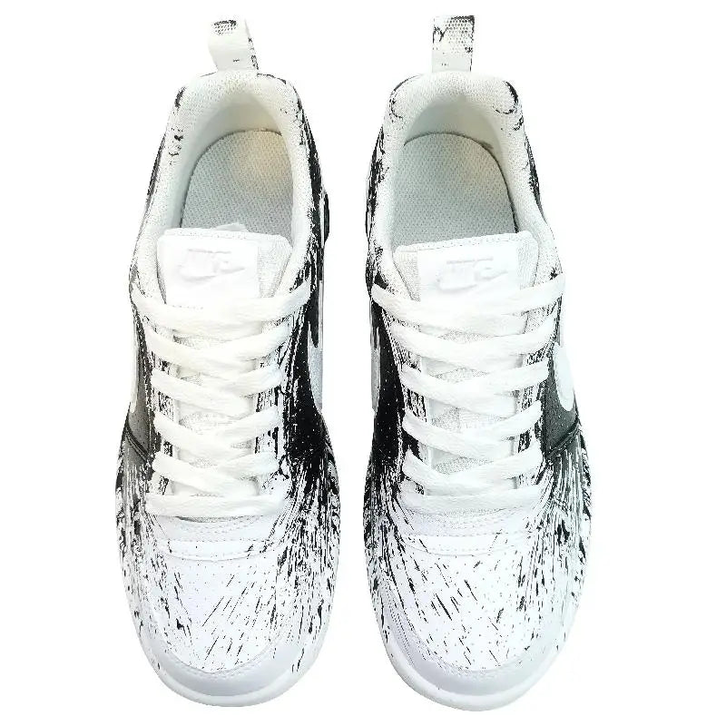 【Customize】Nike Court Borough Skateboarding Shoes Women's Sneakers shoes AV3171-100