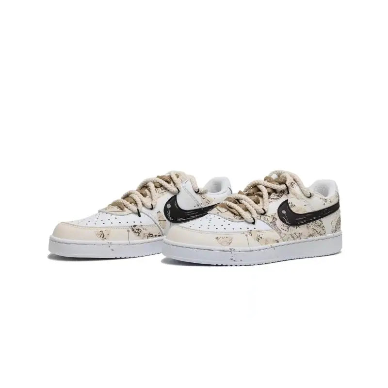 【Customize】Nike Court Vision 1 Skateboarding Shoes Men Sneakers shoes DH2987-101