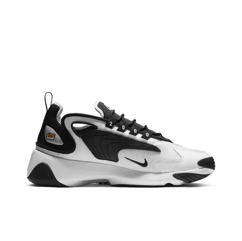 Nike Zoom 2K Men Running Shoes Anti-Slip Wear Resistant Black White Panda Sneakers AO0269-101