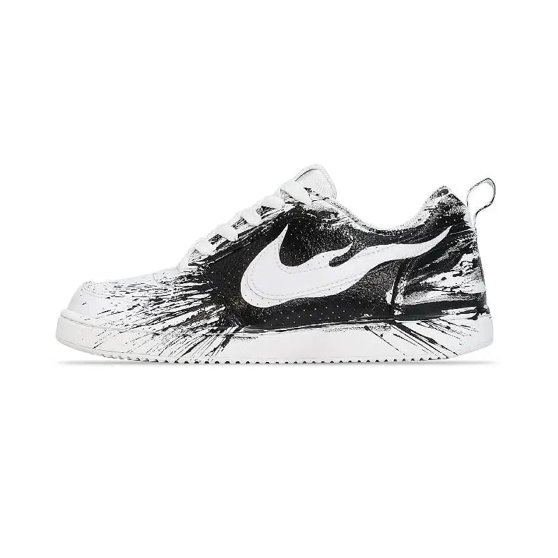 【Customize】Nike Court Borough Skateboarding Shoes Women's Sneakers shoes AV3171-100