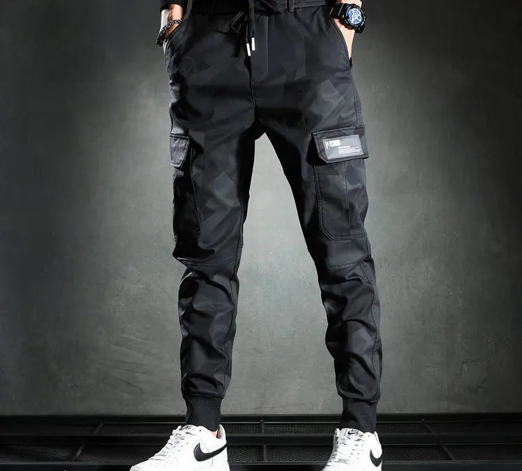Camouflage Jogger Pants Mens Spring Autumn Pencil Harem Pant Men Comfortable Trousers Camo Joggers Multiple Pockets