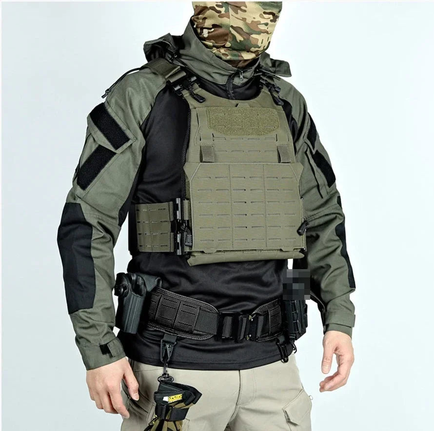 Tactical Shirts Men Long Sleeve Breathable T-shirt Camo Hooded Quick-dry Paintball T-Shirt Tops Wear-resisting