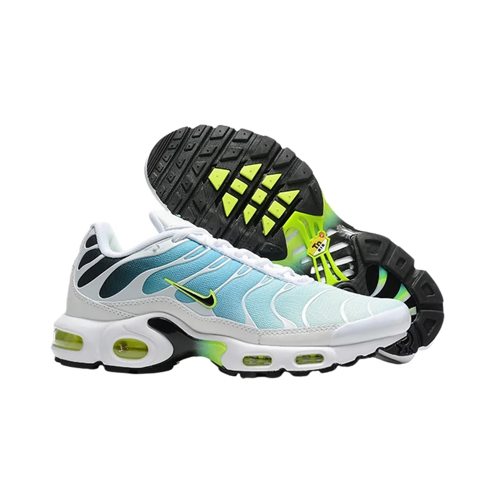 Nike Original Air Max Plus Tn Men Fashion Versatile Anti-slip Wear-resistant Fabric Sports Running Shoes Dark Beige FV8480-200