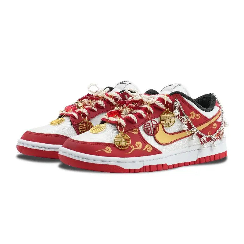 【Customize】Nike Dunk Skateboarding Shoes Unisex Sneakers shoes FD9762-061