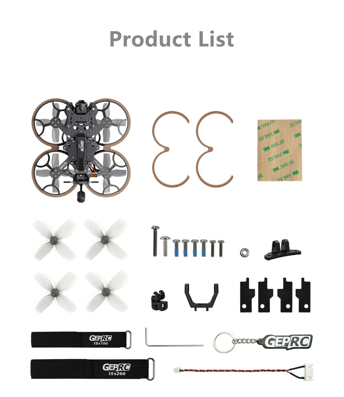 GEPRC Cinelog25 V2 Analog 5.8g 1w vtx TAKER G4 35A AIO 1404 4500KV Motor BNF 2.5-inch FPV Freestyle Drone Racing Quadcopter