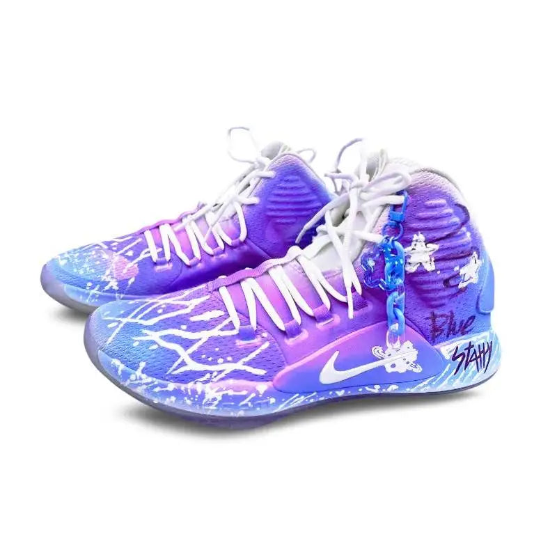 【Customize】Nike Hyperdunk X Basketball Shoes Men Sneakers shoes AO7890-101