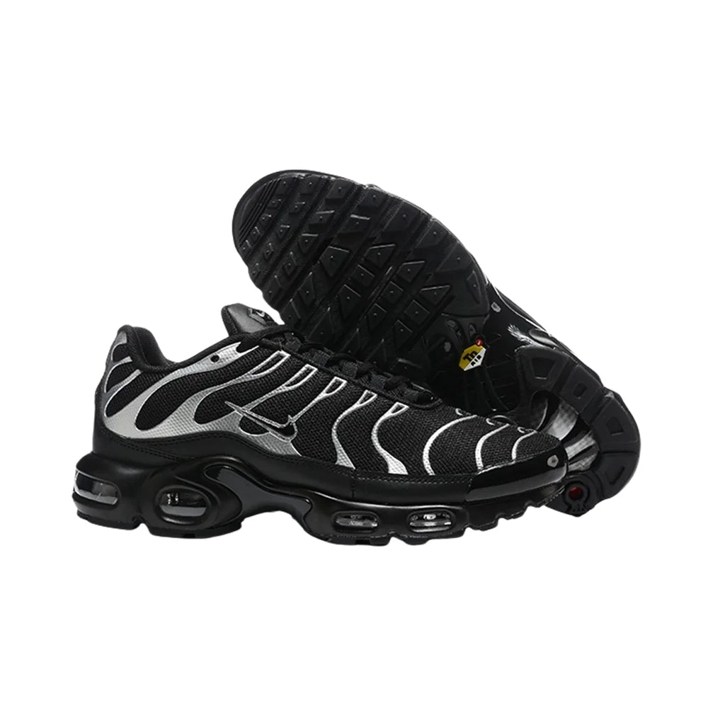 Nike Original Air Max Plus Tn Men Fashion Versatile Anti-slip Wear-resistant Fabric Sports Running Shoes Dark Beige FV8480-200