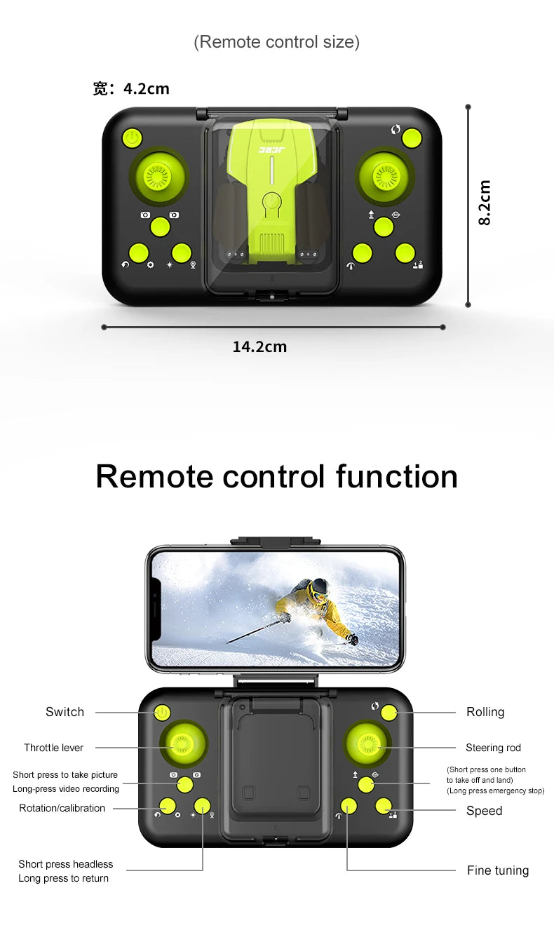 Mini RC Drone 4K Wifi FPV Professional HD aerial camera Foldable indoor quadcopter RC Helicopter Kids RC Toy Gift parking mat
