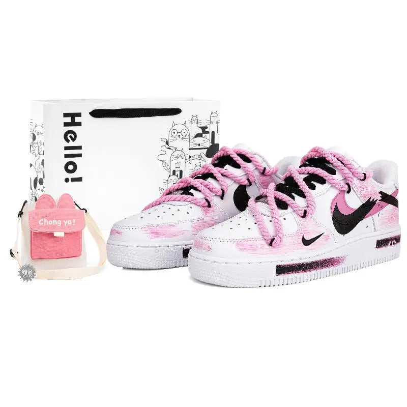 【Customize】Nike Air Force 1 Skateboarding Shoes Women's Sneakers shoes DD8959-100