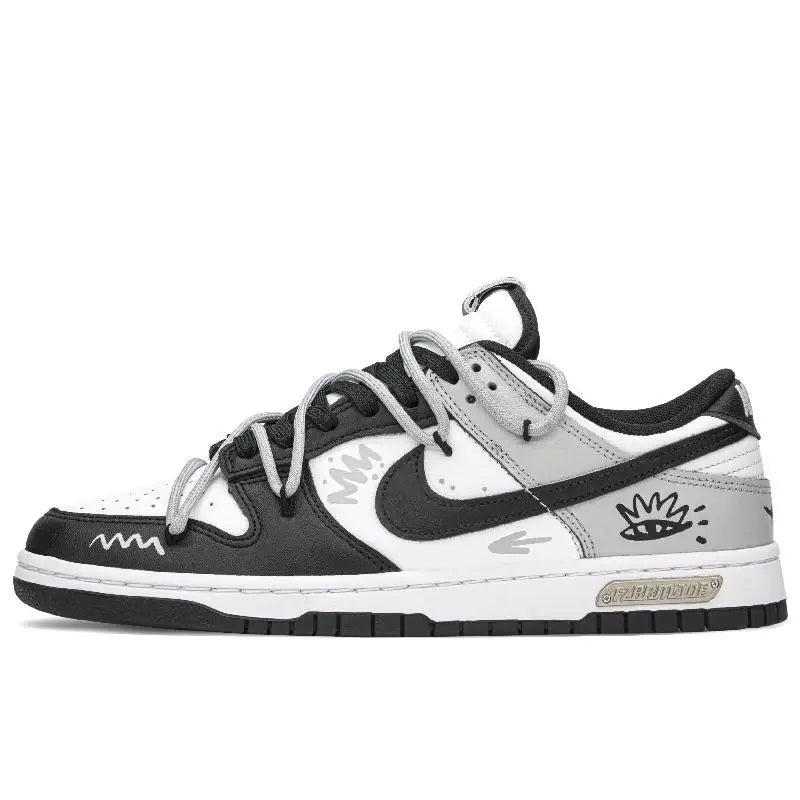 【Customize】Nike Dunk Skateboarding Shoes Unisex Sneakers shoes DD1391-100