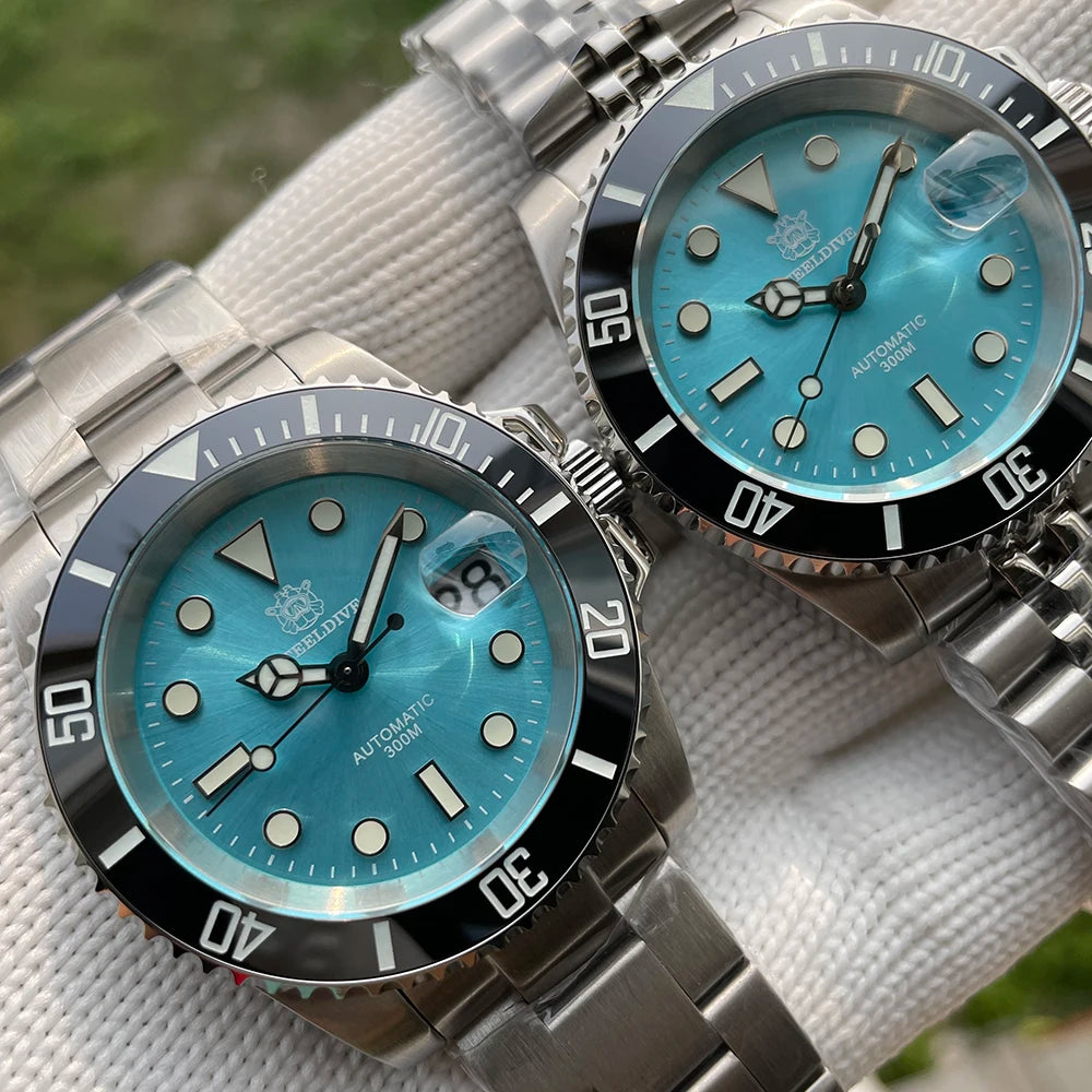 STEELDIVE New Color Scheme Classic Water Ghost SD1953 Swiss BGW9 Luminous NH35 Movement 30Bar Waterproof Mechanical Wristwatch