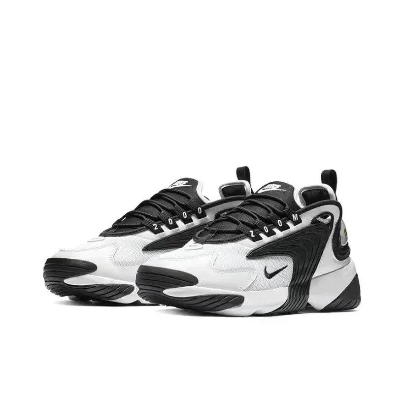 Nike Zoom 2K Men Running Shoes Anti-Slip Wear Resistant Black White Panda Sneakers AO0269-101