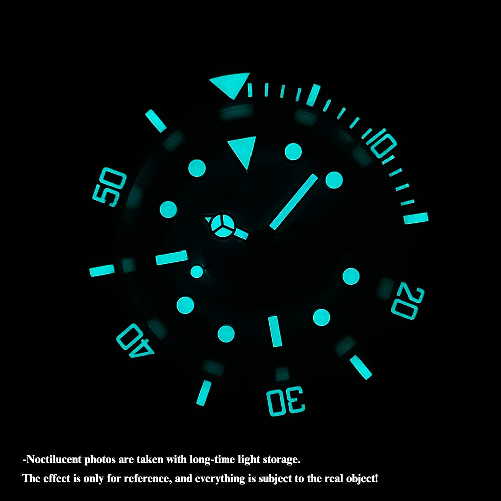 STEELDIVE New Color Scheme Classic Water Ghost SD1953 Swiss BGW9 Luminous NH35 Movement 30Bar Waterproof Mechanical Wristwatch