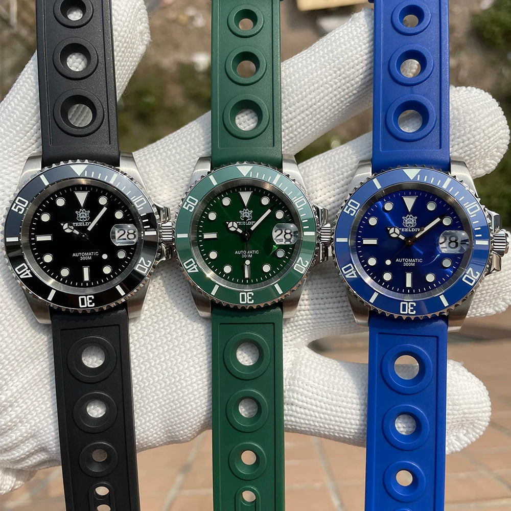 STEELDIVE New Color Scheme Classic Water Ghost SD1953 Swiss BGW9 Luminous NH35 Movement 30Bar Waterproof Mechanical Wristwatch