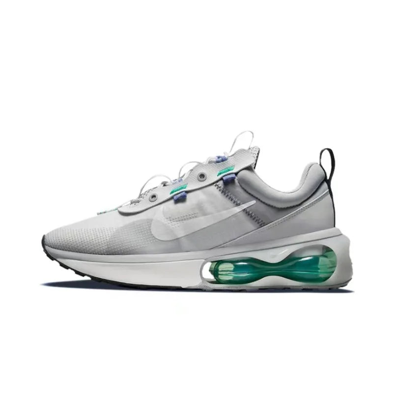Nike Air Max 2021 Navy White Outdoor Mesh Breathable Casual Cushioned Lightweight Sports Men Women Running Shoes