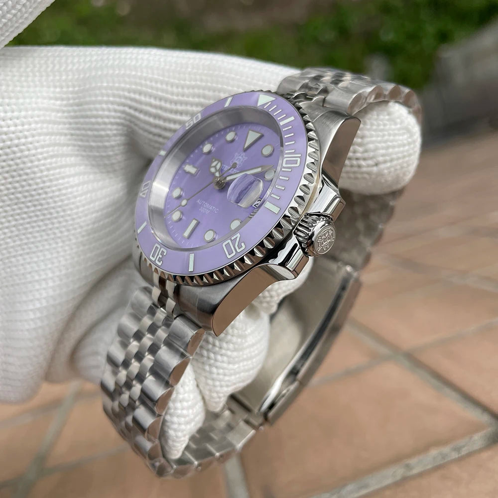 STEELDIVE New Color Scheme Classic Water Ghost SD1953 Swiss BGW9 Luminous NH35 Movement 30Bar Waterproof Mechanical Wristwatch