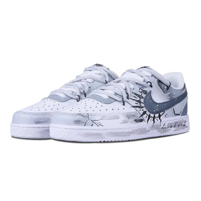 【Customize】Nike Court Vision 1 Skateboarding Shoes Unisex Sneakers shoes DH2987-101