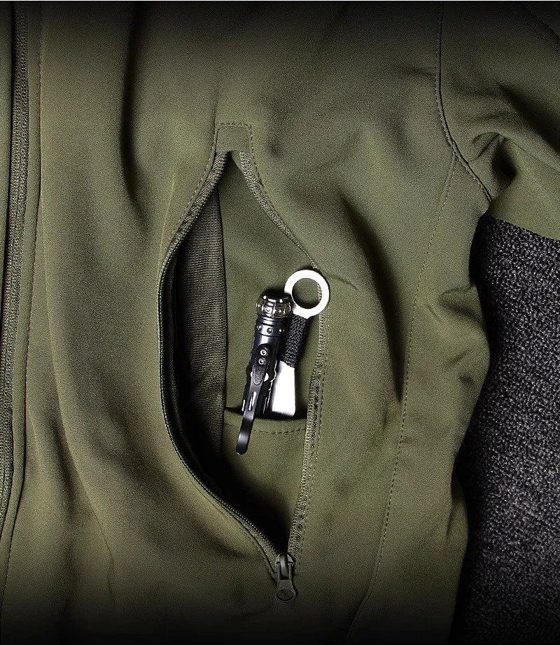 Mens Camo Tactics Set Army Sharkskin Waterproof Hooded Jacket Winter Fleece Work Cargo Suit Multi-pocket Softshell Casual Pants