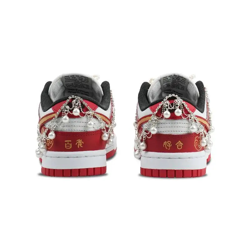 【Customize】Nike Dunk Skateboarding Shoes Unisex Sneakers shoes FD9762-061