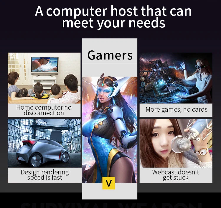 Wifi win10 system portable AIO Children student study all in one touch pc aio desktop computer pc gamer for gaming pc mini pc