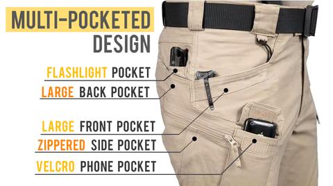 Tactical Waterproof Pants SWAT Combat Army Trousers Many Pockets Waterproof Wear Resistant Casual Cargo Pants Men 2022