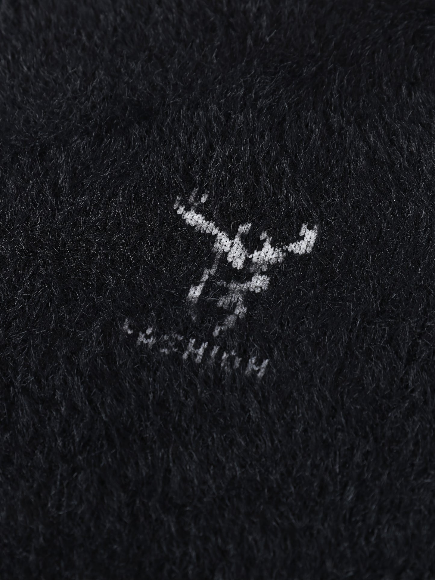 Men's Animal Graphic Pullover Sweater - Nylon Blend, Crew Neck, Rib-Knit Detail, Long Sleeve, Knit Fabric, Slight Stretch, Casual Fall/Winter Skinny Fit Warm Top