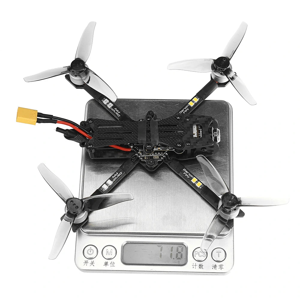 DarwinFPV Baby Ape/Pro 142mm 3" 2-3S FPV Racing RC Drone PNP 1104 4300KV Brushless Motor Remote Control Quadcopter