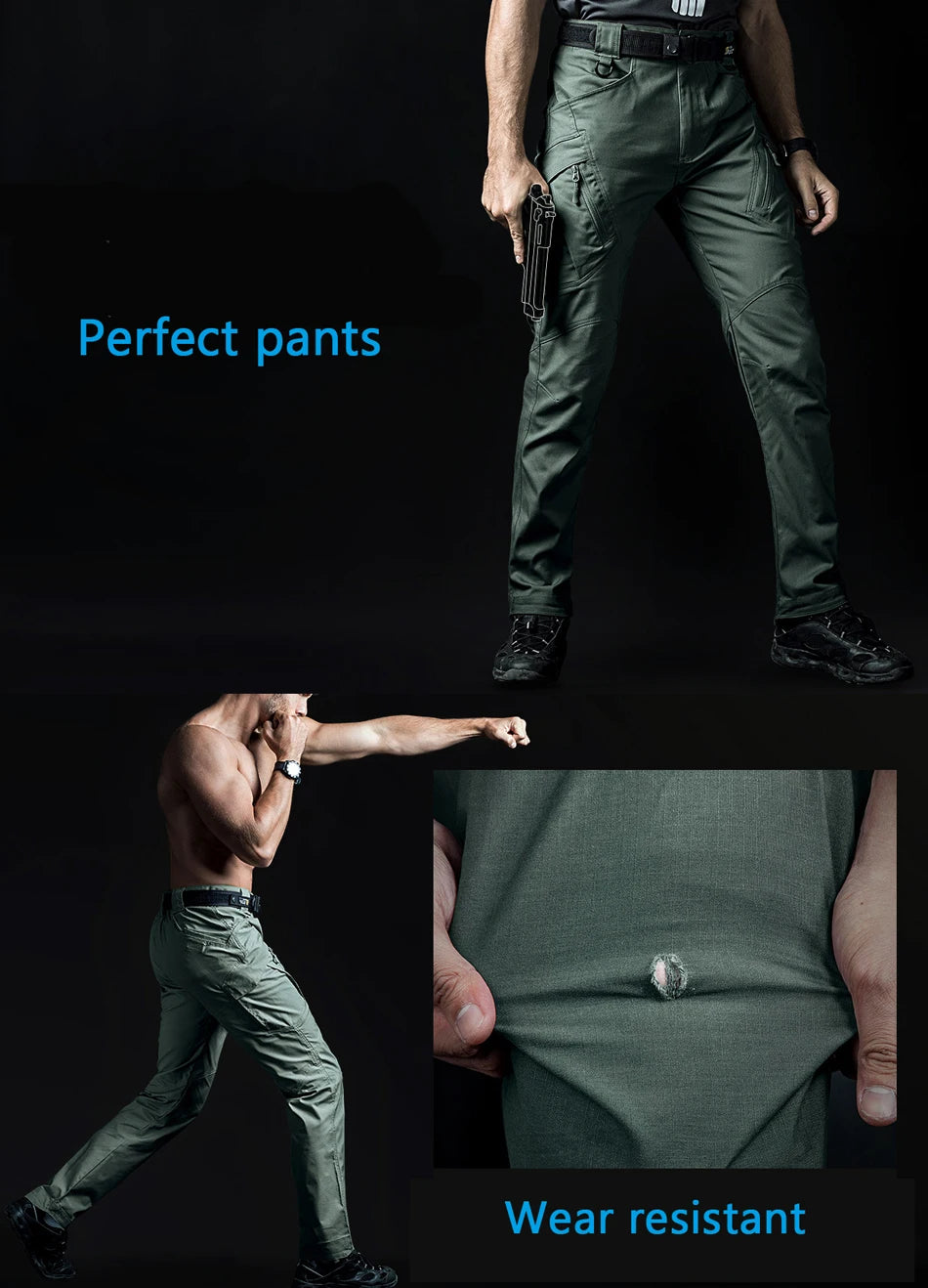 City Military Tactical Pants Men SWAT Combat Army Trousers Men Many Pockets Waterproof Wear Resistant Casual Cargo Pants 5XL