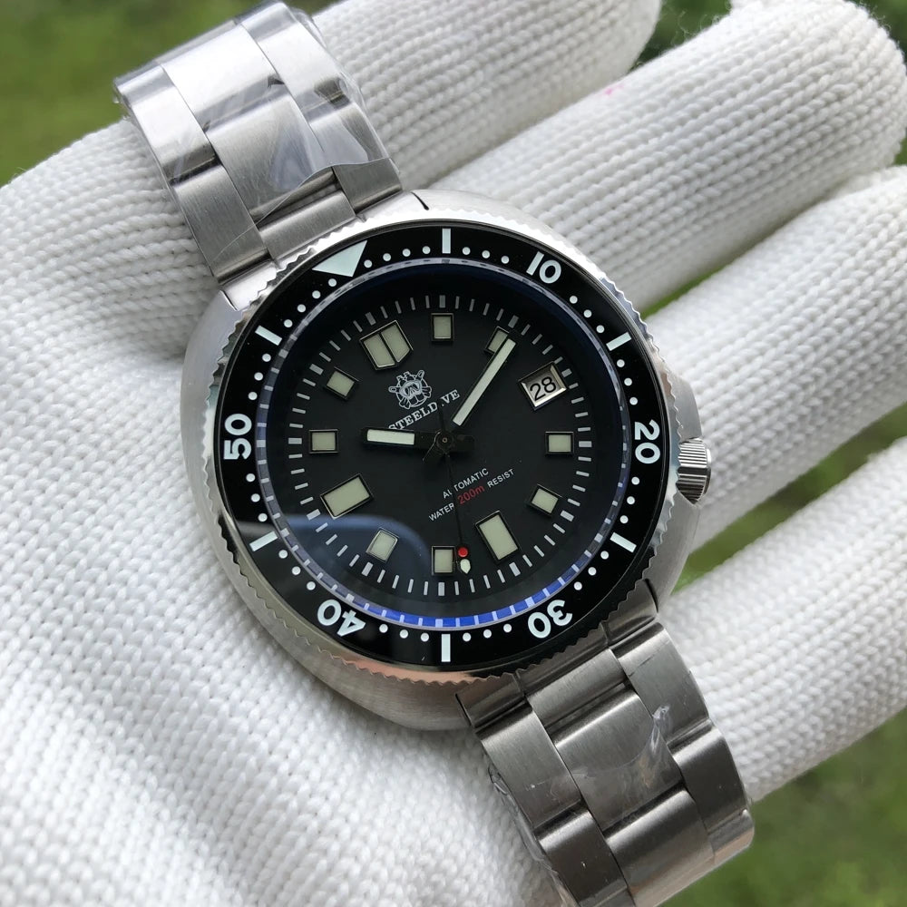2020 New Arrival SD1970 Steeldive Brand Mens Automatic Watch NH35 Dive Watch
