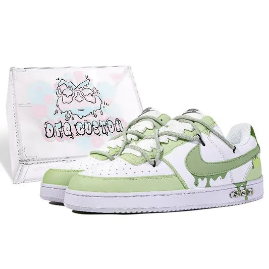 【Customize】Nike Court Vision 1 Skateboarding Shoes Unisex Sneakers shoes DH2987-101