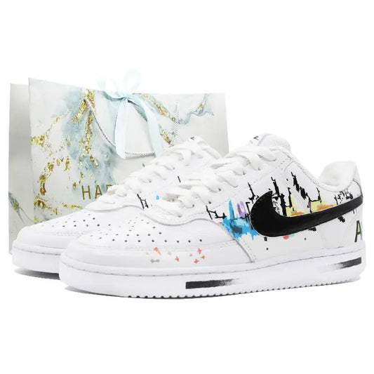 【Customize】Nike Court Vision 1 Skateboarding Shoes Men Sneakers shoes DH2987-101