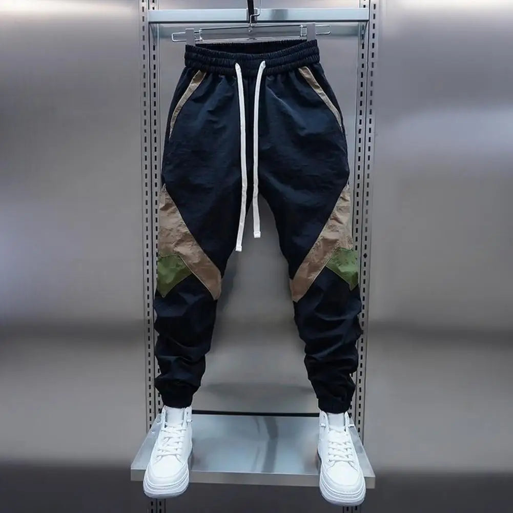 Cargo Pants for Men Multipockets Stretch Joggers Khaki Trousers Man Harem Multi Pocket Cotton Harajuku Oversize Korean Style