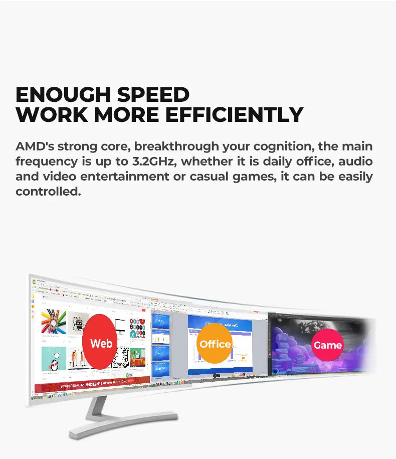 Wifi win10 system portable AIO Children student study all in one touch pc aio desktop computer pc gamer  for gaming pc  mini pc