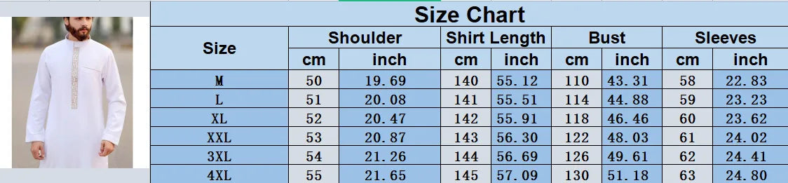 2024 New Cross-border Amazon Arabic Men's Robe Wholesale European and American Muslim Printed Clothing Men's Robe