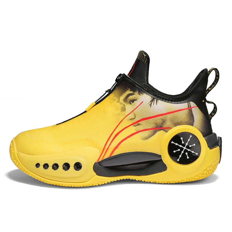 2025 New Men's Zip Basketball Sneakers Ultra Light Outdoor Children's Women's Basketball Sneakers Anti-slip Walking Shoes
