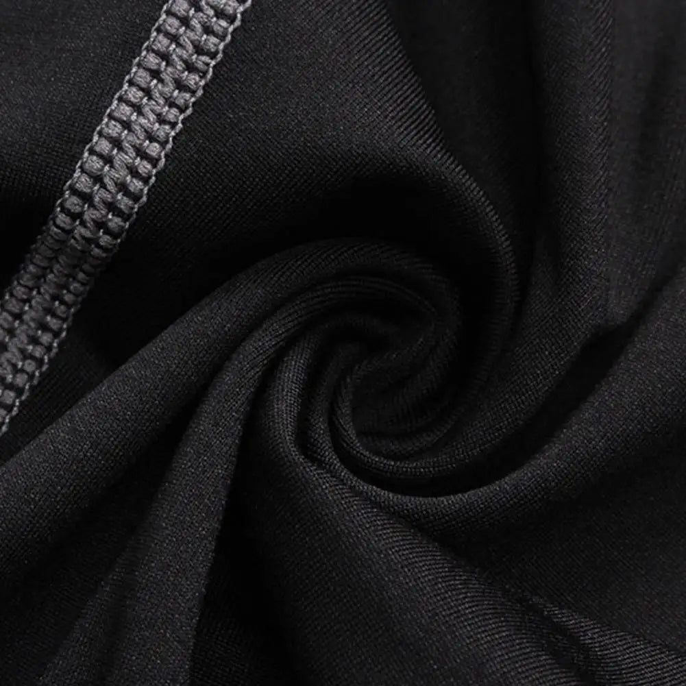 1pcs Summer Men Running Tights 3/4 Pants Male Basketball Football Soccer Fitness Exercise Sport Cropped One Leg Leggings