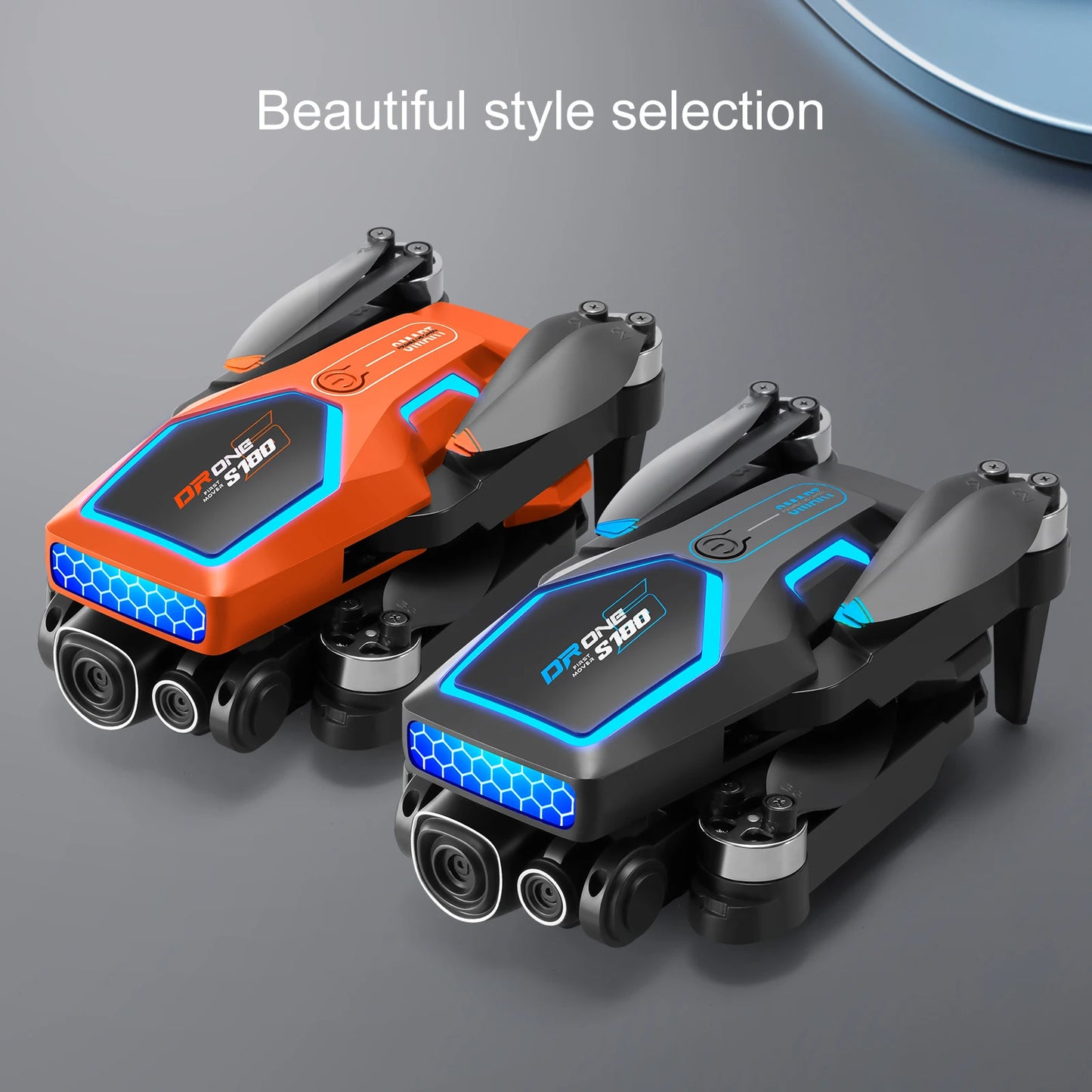 S180 Max Brushless Racing Drone with 4K Camera HD Obstacle Avoidance WIFI FPV Quadcopter  Optical Flow Positioning Helicopter