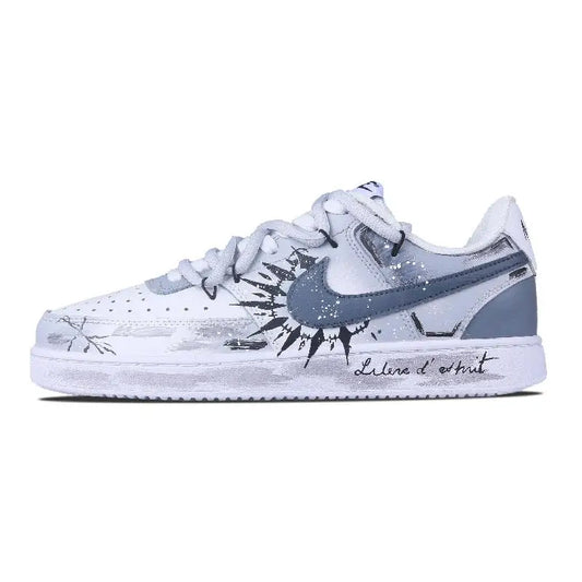 【Customize】Nike Court Vision 1 Skateboarding Shoes Unisex Sneakers shoes DH2987-101