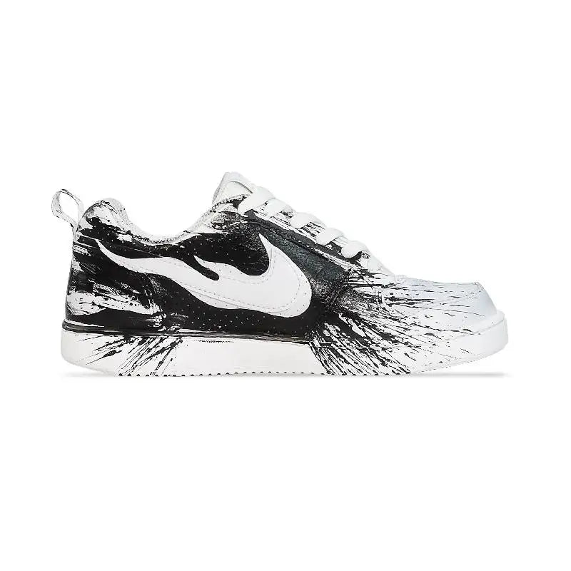 【Customize】Nike Court Borough Skateboarding Shoes Women's Sneakers shoes AV3171-100