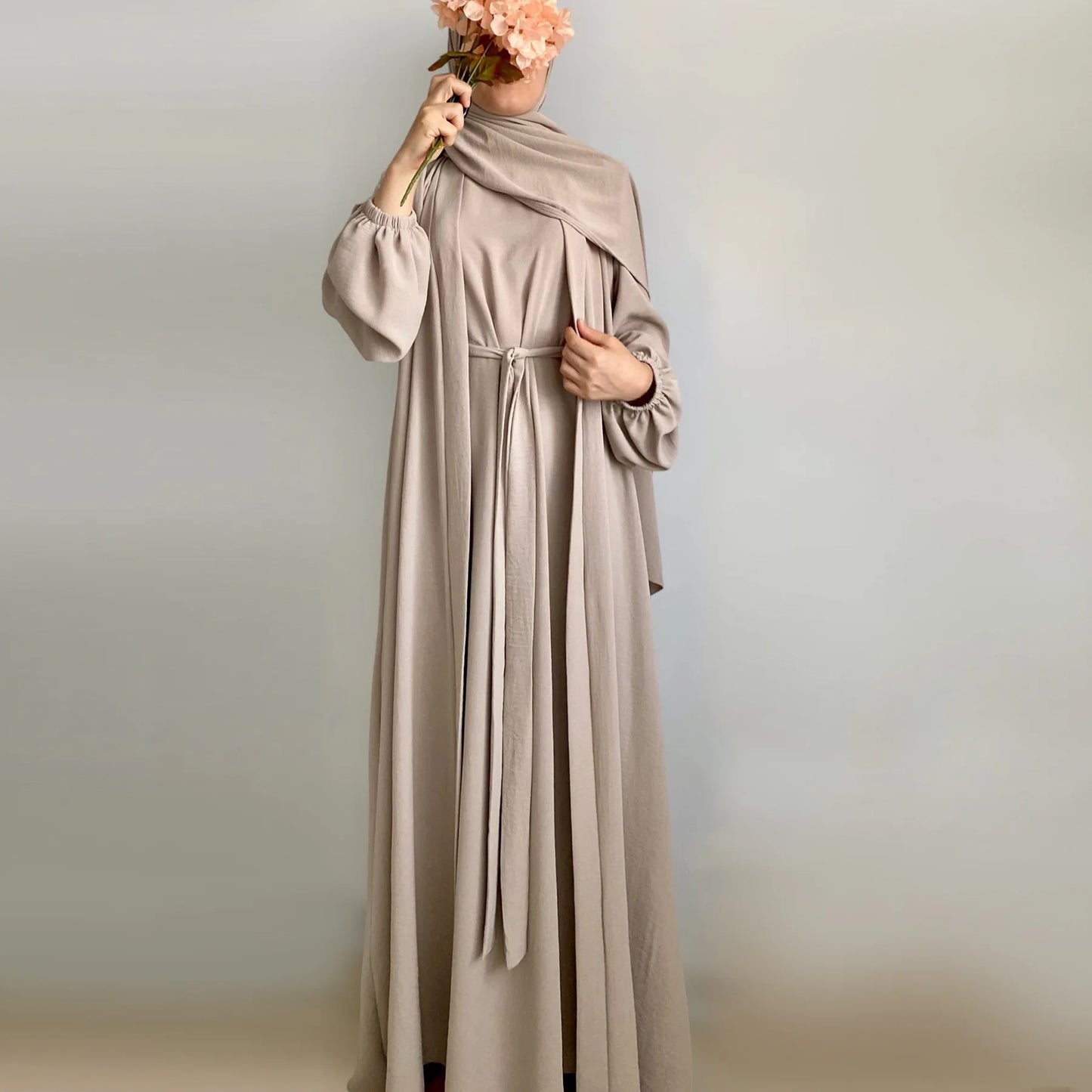 2024 New Muslim Sets for Women Ramadan Prayer Dress Modest Dresses Eid Dubai Abaya Female Islam Clothing Elegant Party Clothes