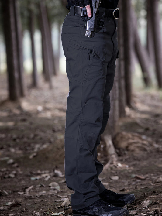 Lightweight Trousers Mens Fishing Pants Outdoor Hiking Nylon Quick Dry Pockets Cargo Pants Casual Work Trousers