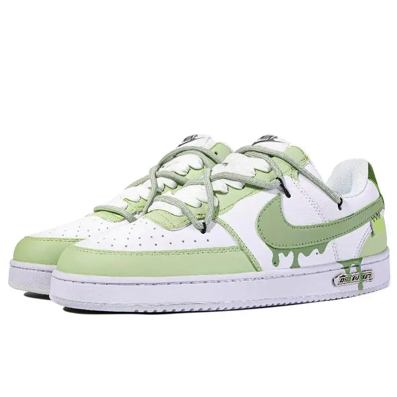 【Customize】Nike Court Vision 1 Skateboarding Shoes Unisex Sneakers shoes DH2987-101