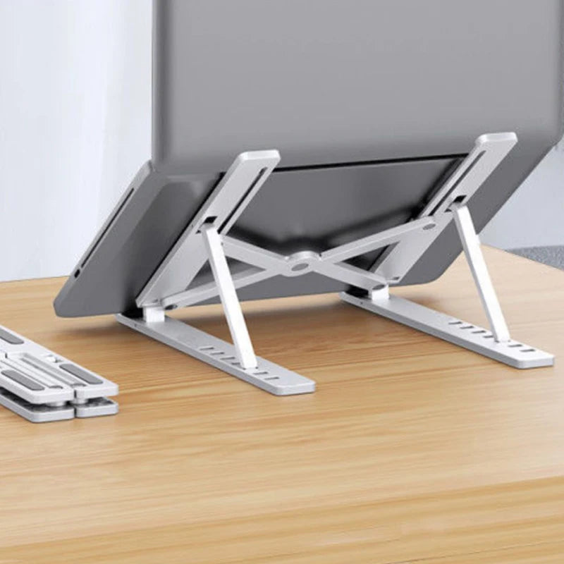 Adjustable Laptop Stand Notebook Stand Table Cooling Pad Foldable Laptop Holder Portable Lapdesk Cooling Bracket Riser New 1 Pc