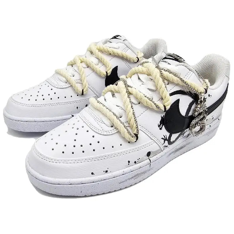 【Customize】Nike Court Vision 1 Skateboarding Shoes Men Sneakers shoes DH2987-101